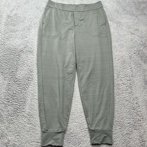 REI Co-op Take Your Time Joggers Knit Pants Womens Large Sage Gray Athleisure